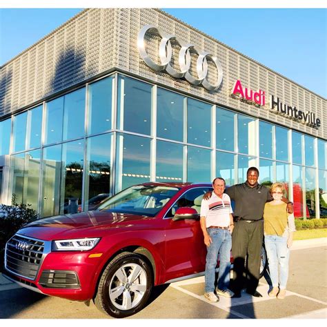 Audi huntsville - *Audi Beam - Rings $295.00 *Cargo cover $290.00 Call 256-724-3499 to schedule your test drive today! **All available non-qualifying incentives and dealer discount included in sale price/internet price. Financing new vehicle through an Audi Huntsville preferred lender of the dealership choosing is required to receive the full discount.